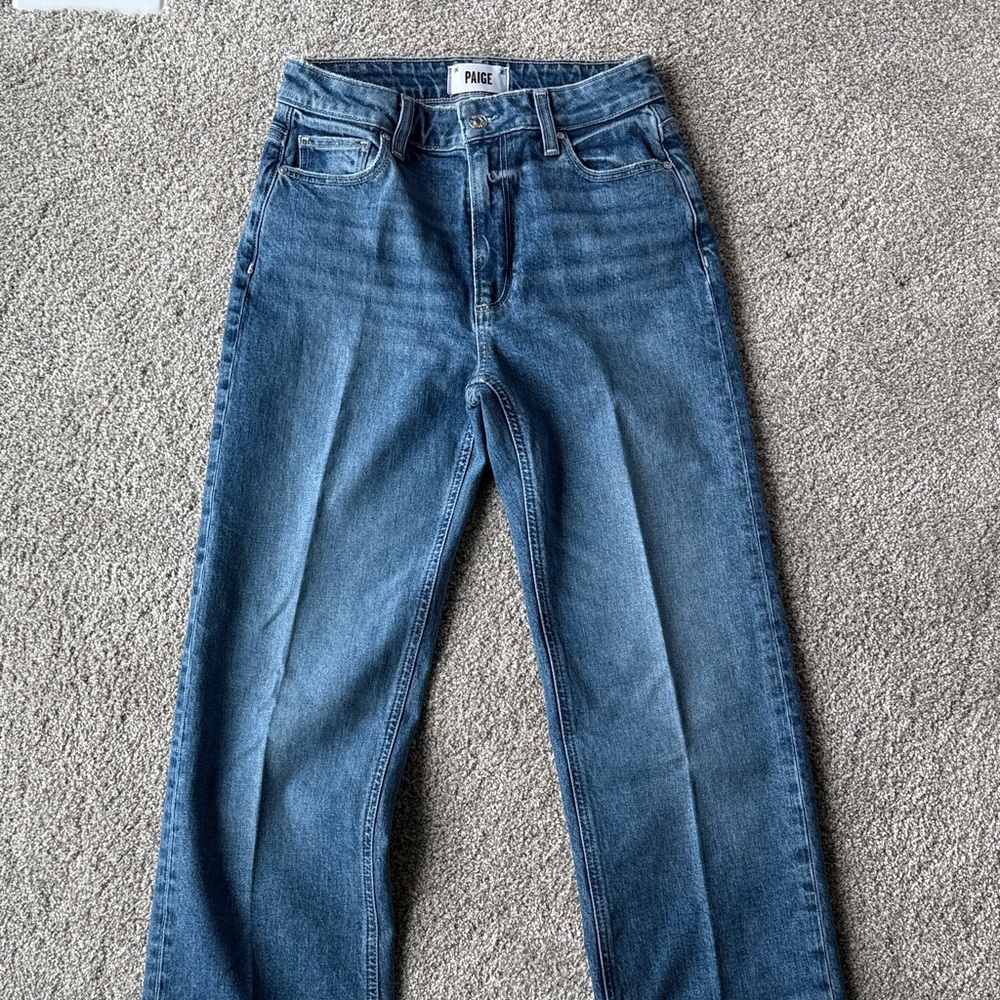 PAIGE Classic Indigo Women’s Straight Jeans